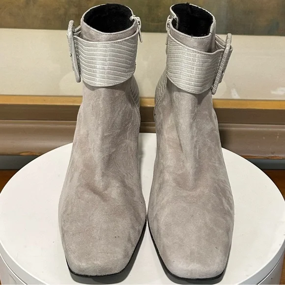 🌹RON WHITE🌹Linzi Ankle Boot Suede Size: 40